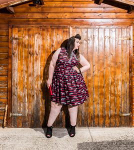 Scorpio dress eloquii plus size curvy girl blog mode grande taille