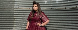 leather dress eloquii plus size grande taille ronde blog curvy grande taille