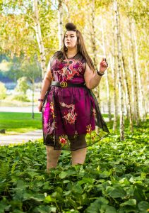 plus size grande taille broderies dragon gucci asos curve blogger curvy girl