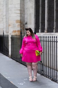 asos curve neoprene dress plus size blogger curvy girl ronde body positive mode grande taille