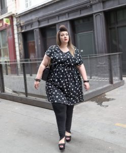 yoursclothing plus size grande taille blogger curvy dress stars leggings