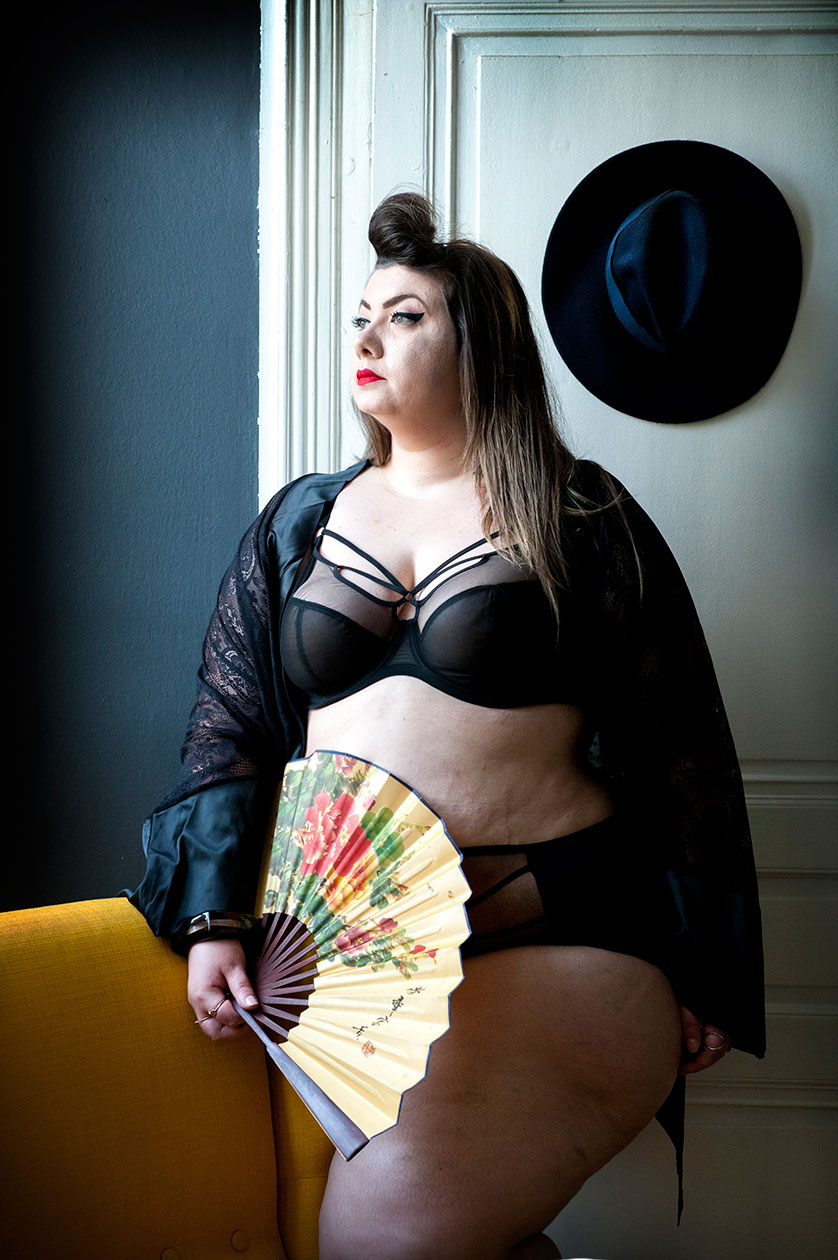 lingerie grande taille elomii toutes les poitrines plus size curvy girl blogger