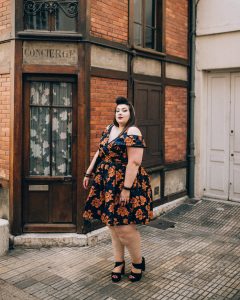 lovedrobe dress plus size la redoute curvy girl grande taille body positive blogger