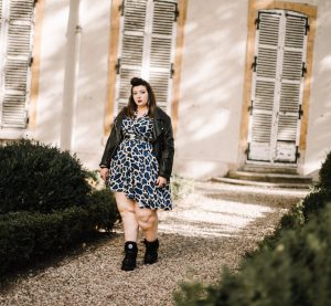 plus size blogger asos curve curvy girl blogger fashion lyon ronde grosse mode grande taille leopard