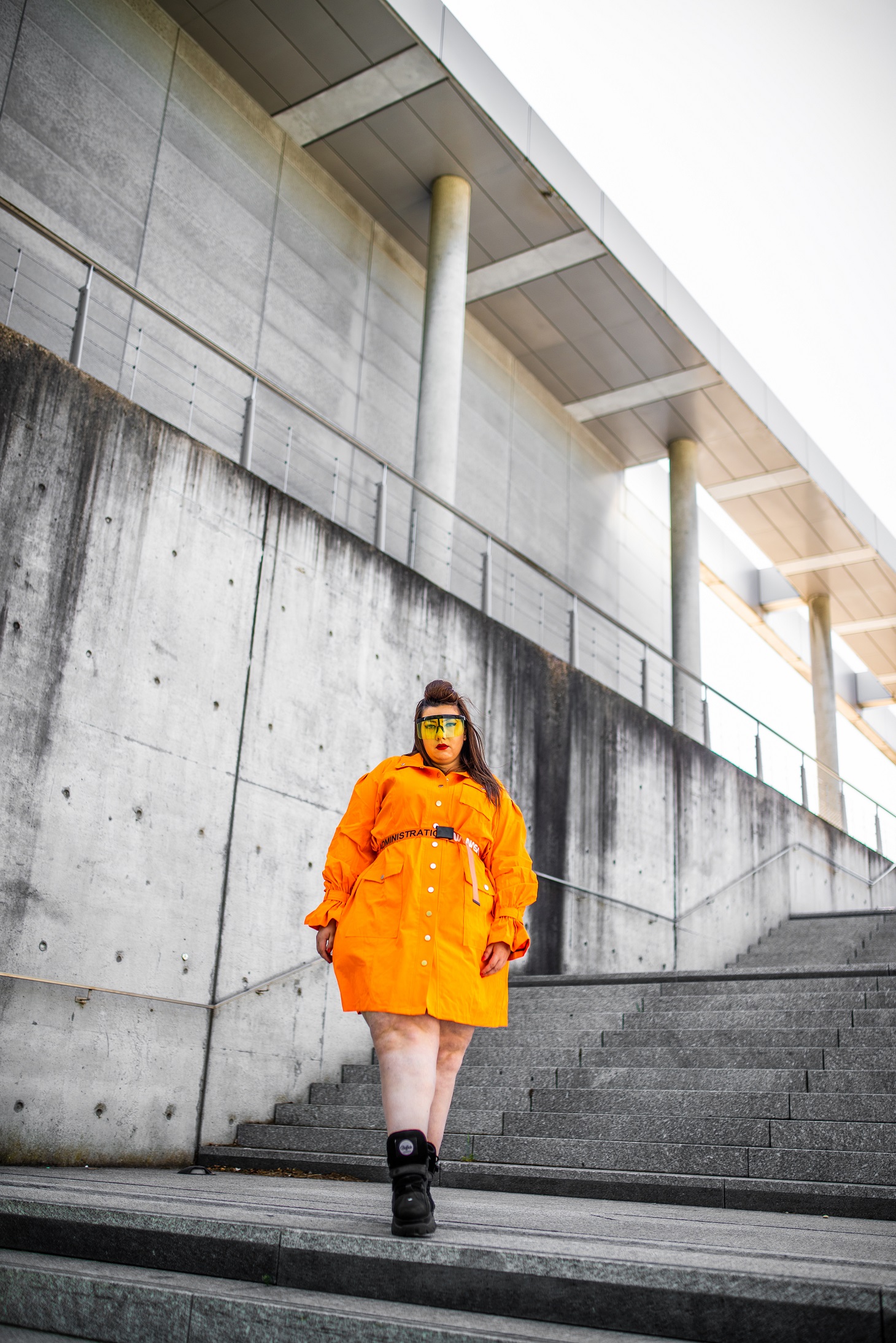 robe orange cargo